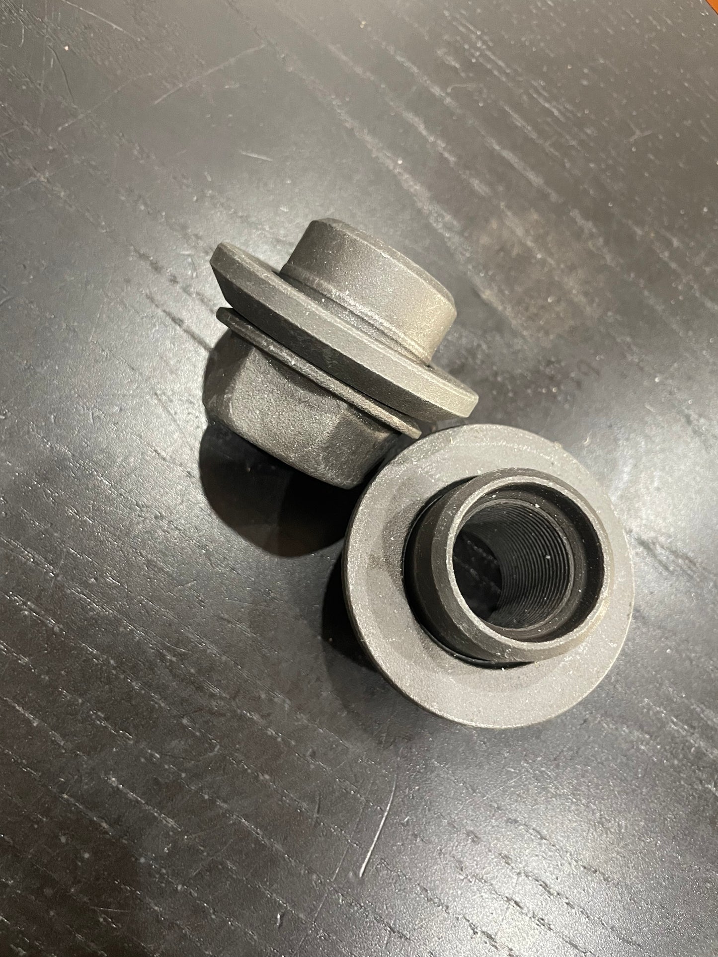 Nuts for aluminium rims