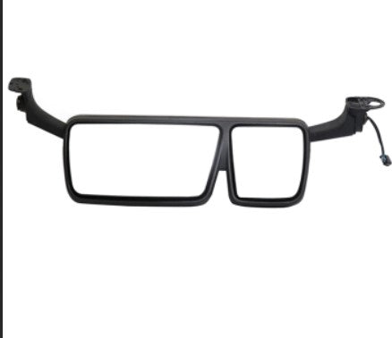 Rear View R/H Complete mirror Chrome MP3