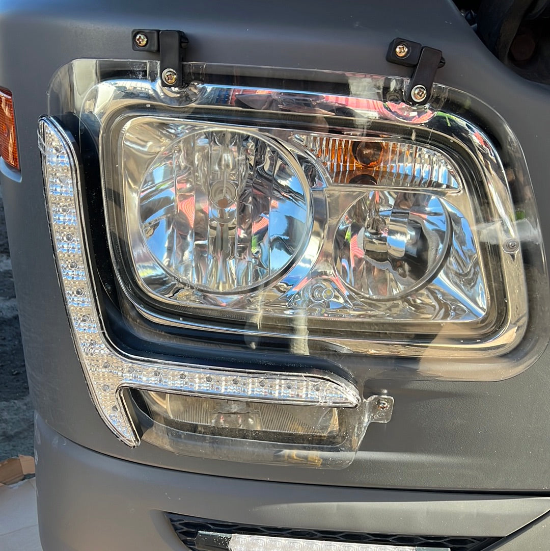 LED Plastic headlight cover MP2/MP3 L/H