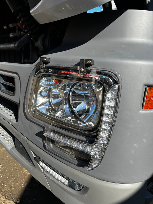 LED Plastic Headlight Cover MP2/MP3 R/H